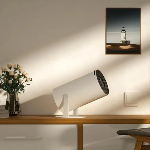 Tragbarer Projektor für den Außenbereich, intelligenter 2.4/5G WiFi-Projektor, 360 °, 4K, HD, LED, 200-Zoll-Bildschirm, integrierter Lautsprecher, Heimvideoprojektor für das Schlafzimmer - Image 6